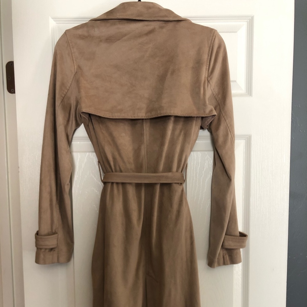 ZARA suede trench coat - Picture 4 of 5